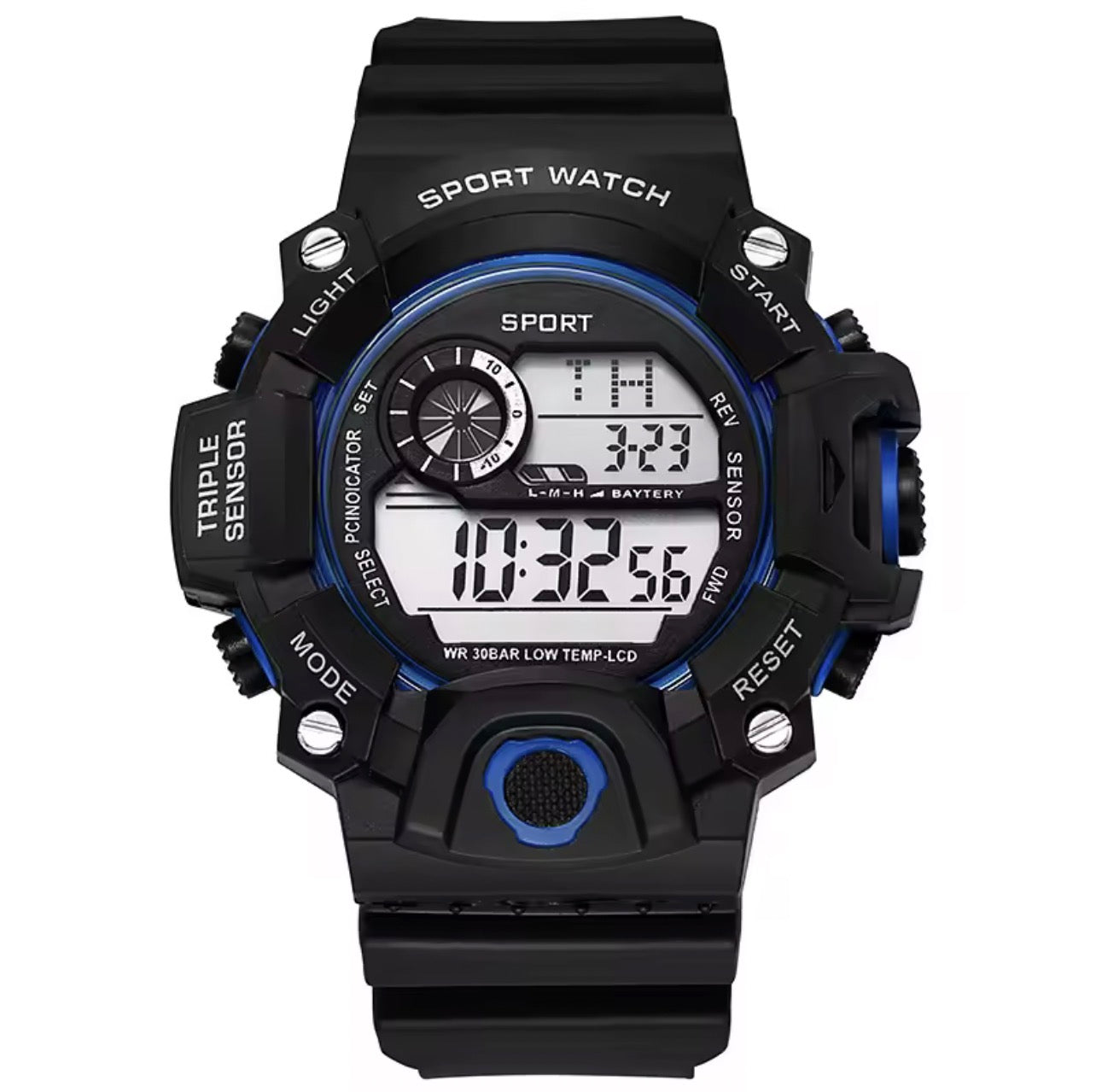 Digital waterproof watch
